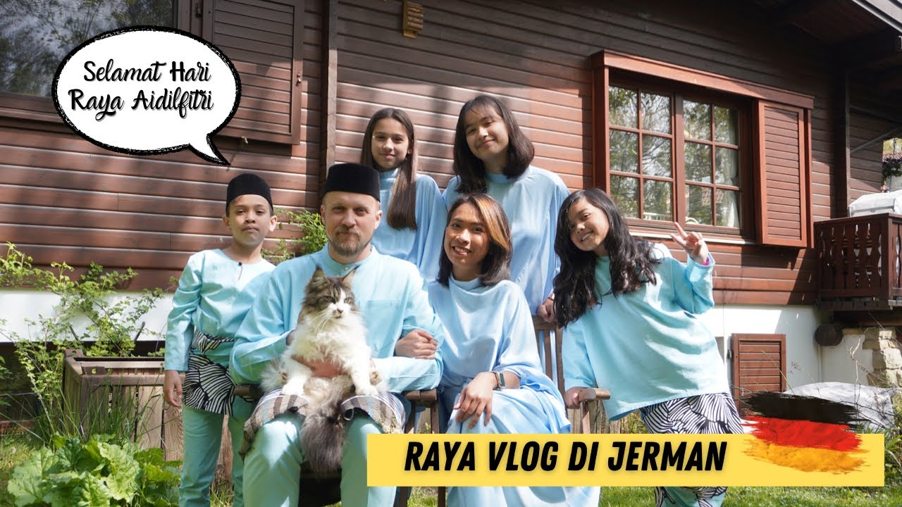 VLOG RAYA AIDILFITRI 2022 | Sambutan Raya di Jerman