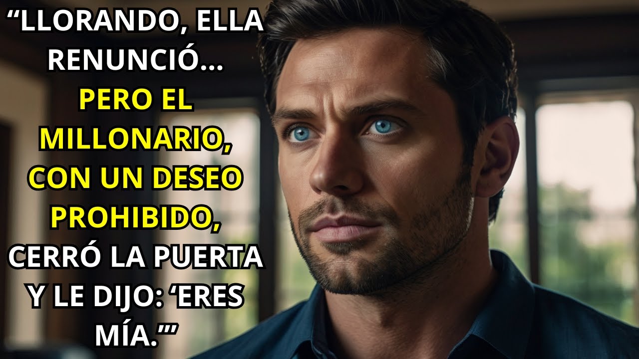 ❤️ EL MILLONARIO SEDIENTO DE PLACER CERRÓ LA PUERTA Y DIJO: 