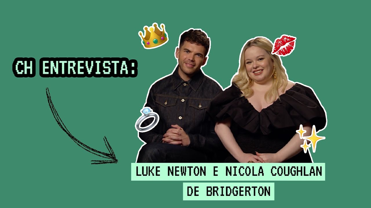 Luke Newton e Nicola Coughlan falam do Brasil e nova temporada de 'Bridgerton'