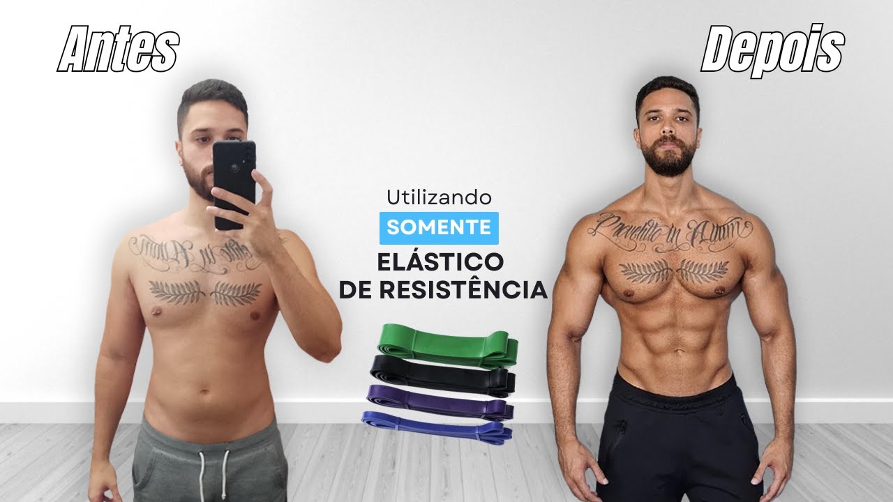 Treinei 8 Meses Só com Elásticos — Aqui Estão Meus Resultados