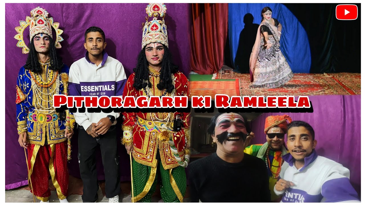 Pithoragarh ki shandaar RAMLEELA dekhne gye or.. sabhi kirdaro se mulakat hui❤️❤️