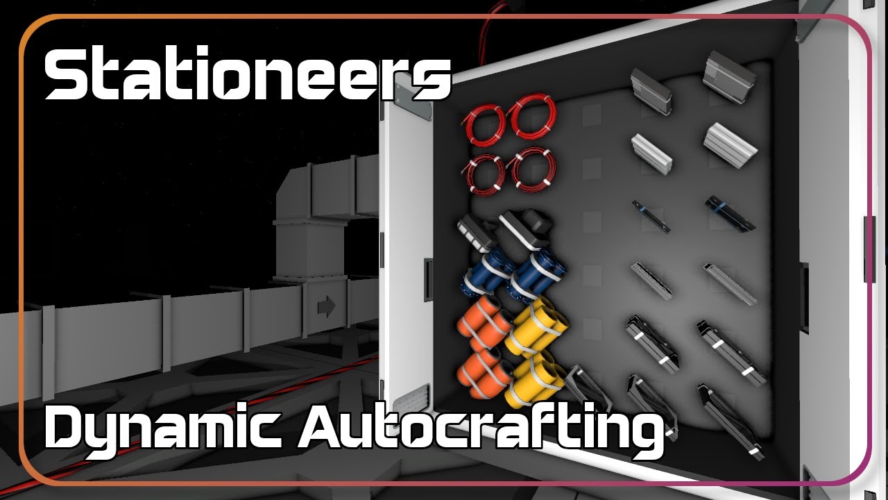 Auto Crafting | A truly dynamic setup |  Stationeers