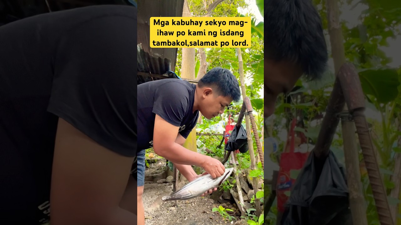 Mga kabuhay sekyo mag-ihaw po kami ng isdang tambakol,salamat po Lord.