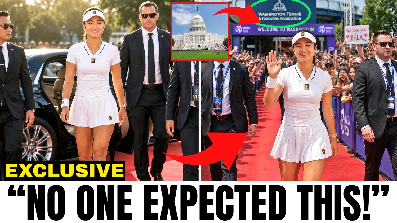 UNBELIEVABLE! Alex Eala Turns Heads With Her Grand Entrance In Washington For DC Open!