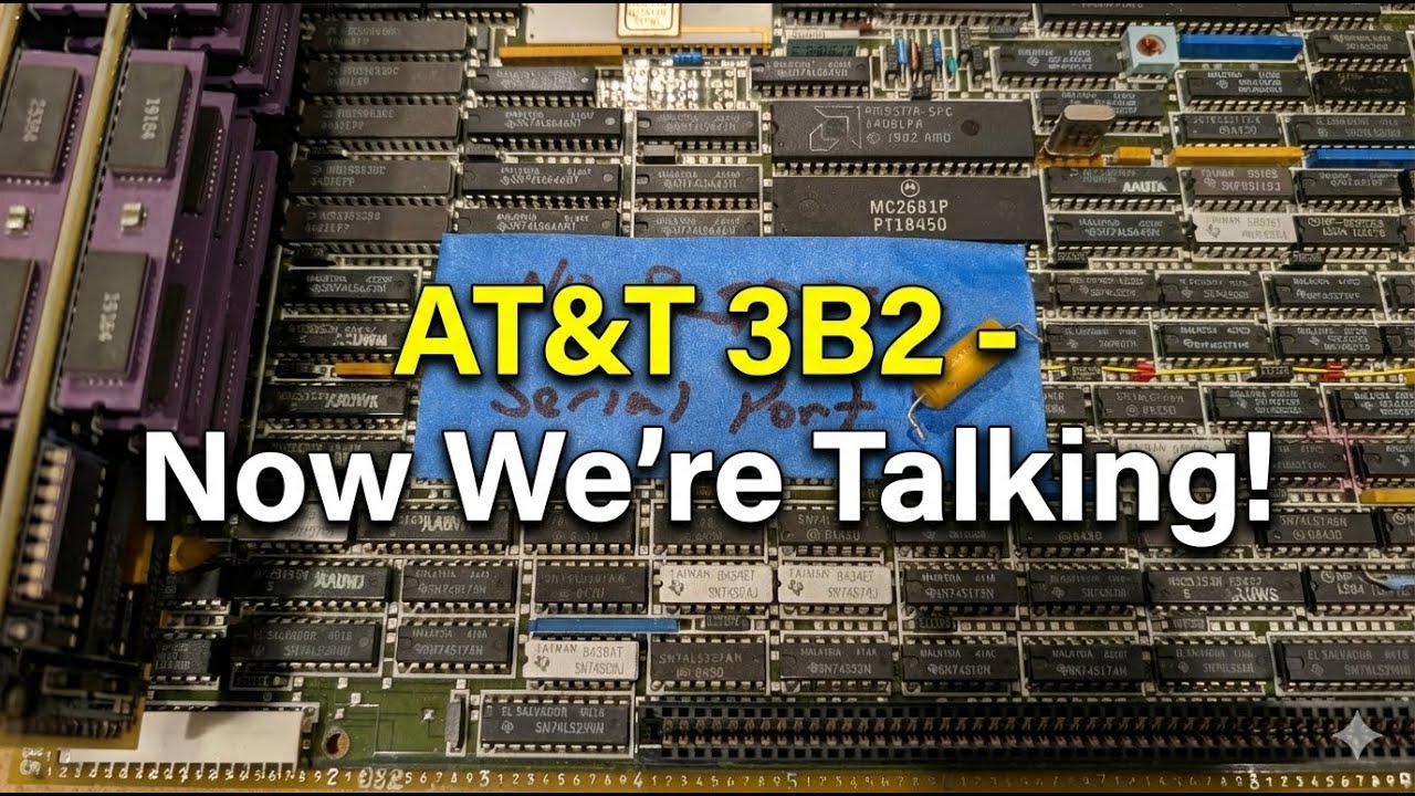 AT&T 3B2 - Вот это уже другое дело!