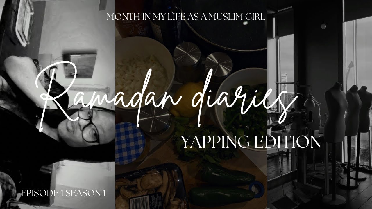 Ramadan diaries | yapping sessions | cheese cake 🕌