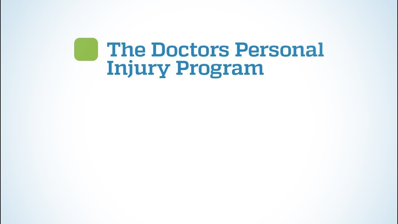 Dr. Mark Studin of the Academy of Chiropractic Presents The Doctors Personal Injury Program