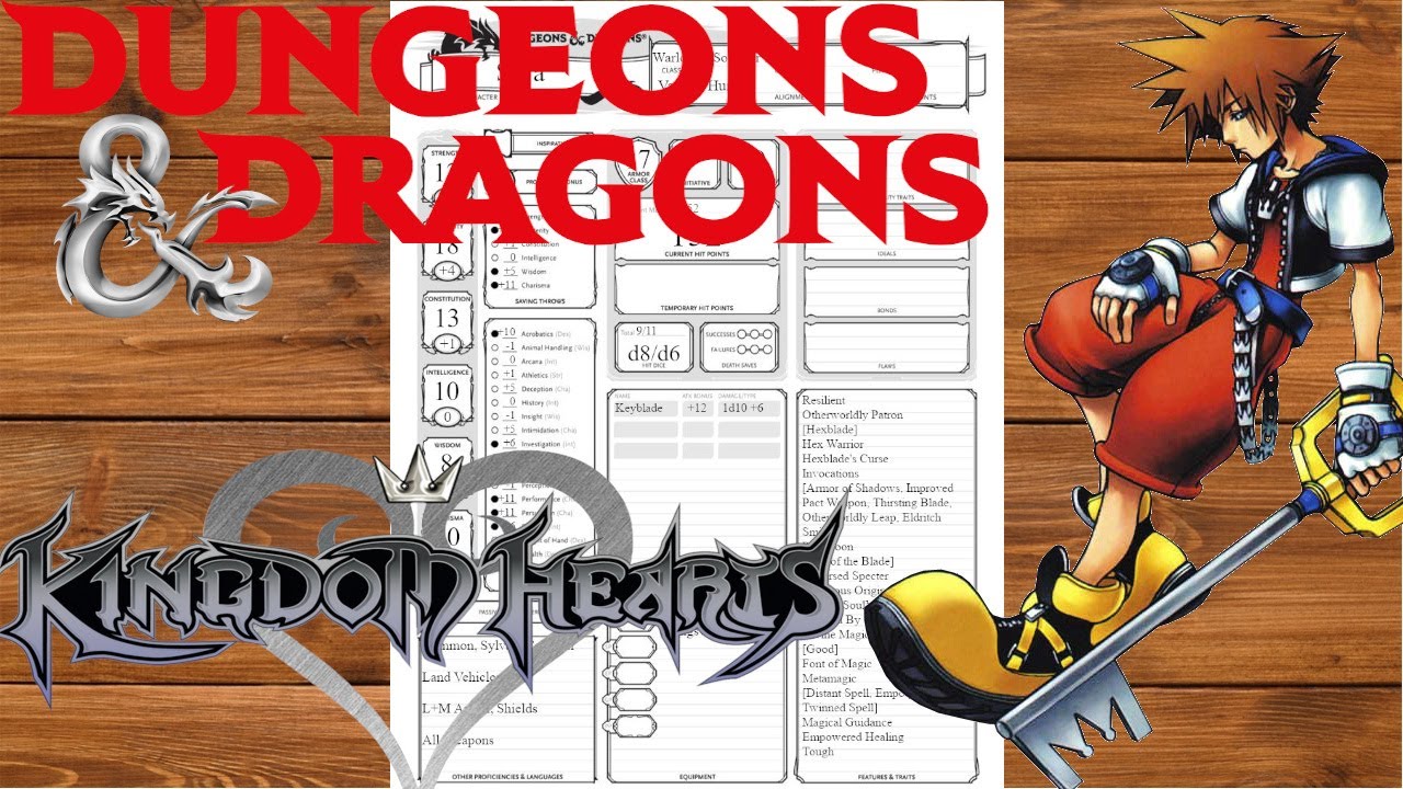 Nephilim Builds | Sora (Kingdom Hearts)