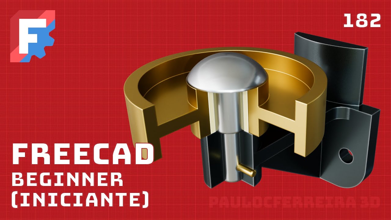 FreeCAD para Iniciantes - 182