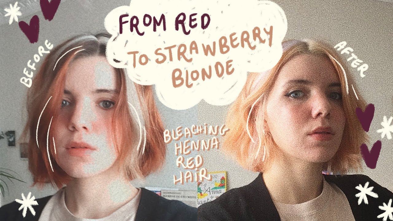 COMMENT JE SUIS DEVENUE BLONDE PÊCHE / décolorer du henné avec Bleach London / pocket tiger