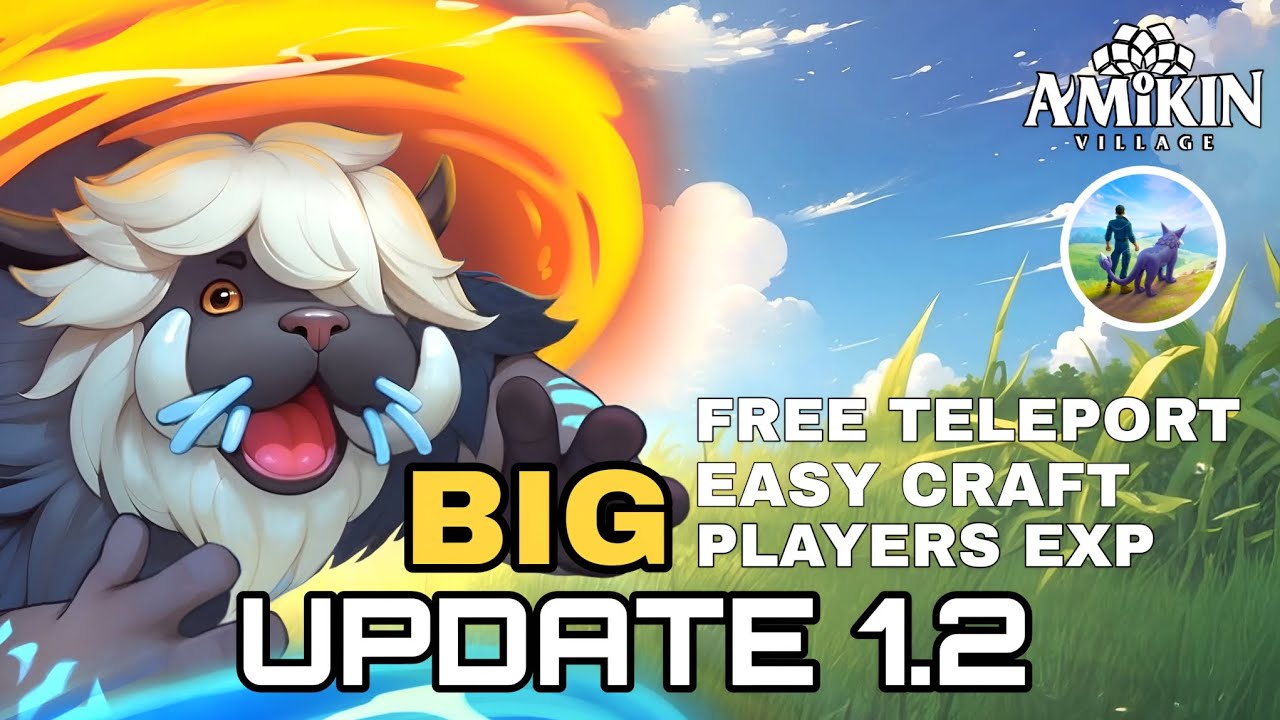 🔥🔥 AMIKIN VILLAGE - BIG UPDATE 1.2 SOON 🔥🔥 FREE CRAFT, FREE TELEPORTS ETC. 😱
