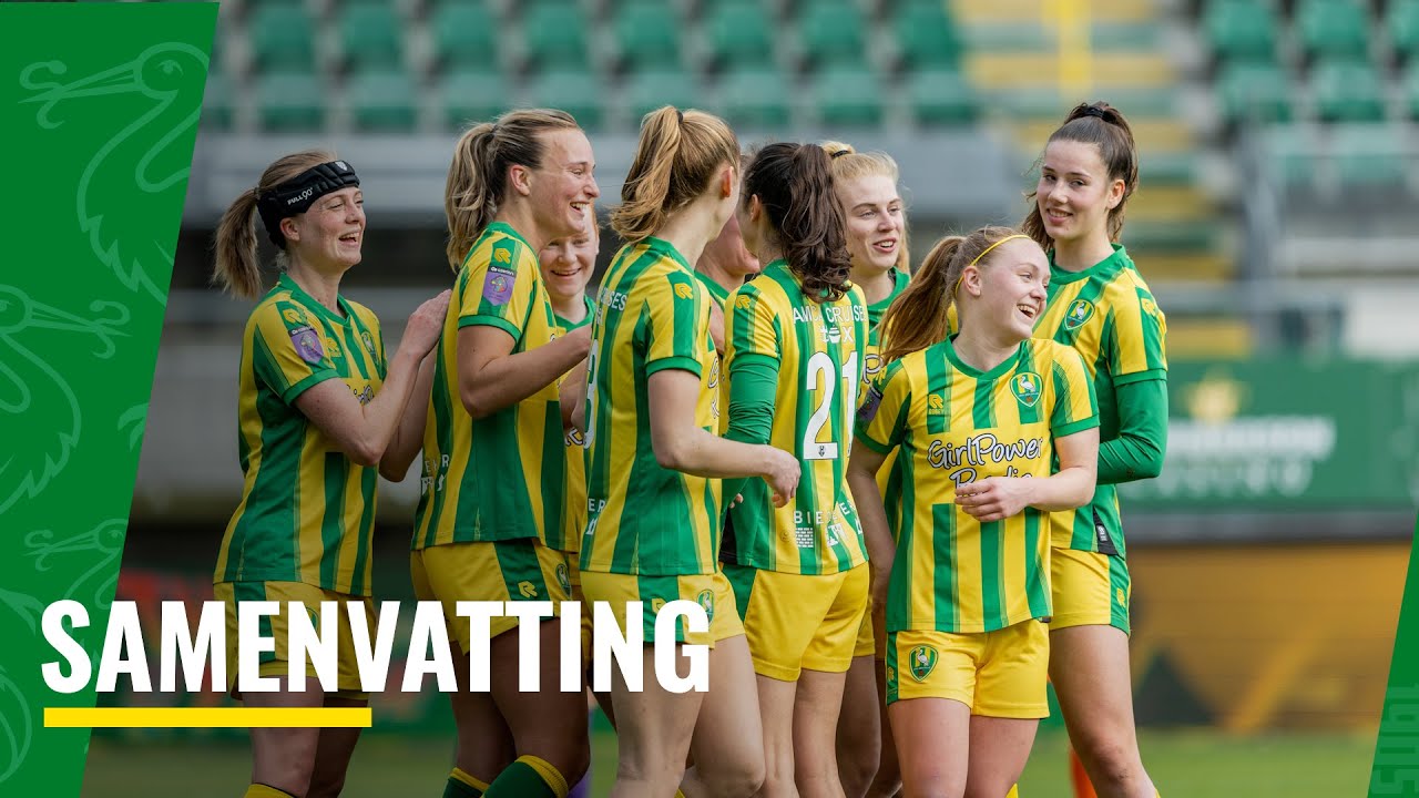 Samenvatting ADO Den Haag VR - Telstar VR 4-0 (09-03-2024