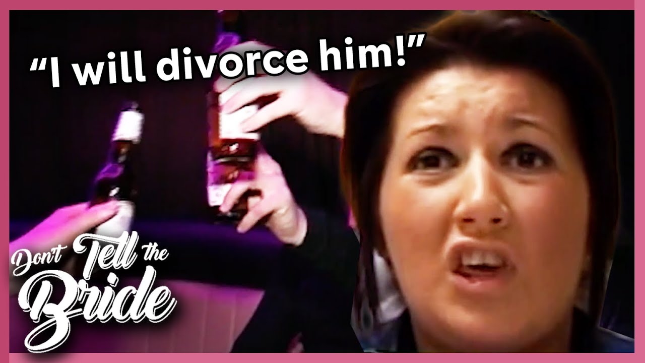 Bride threatens DIVORCE if Groom attends STRIP CLUB! | Don&rsquo;t Tell The Bride