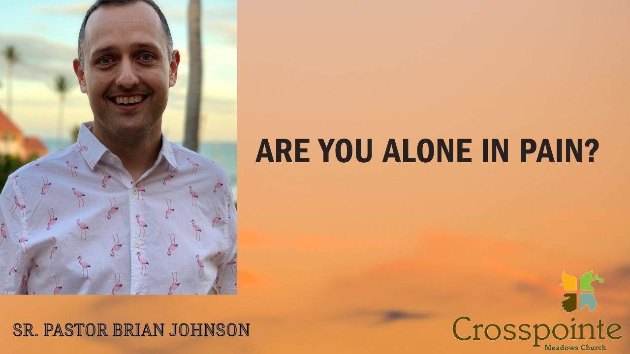 Are You Alone in Pain? | Sr. Pastor Brian Johnson | Crosspointe Meadows Church