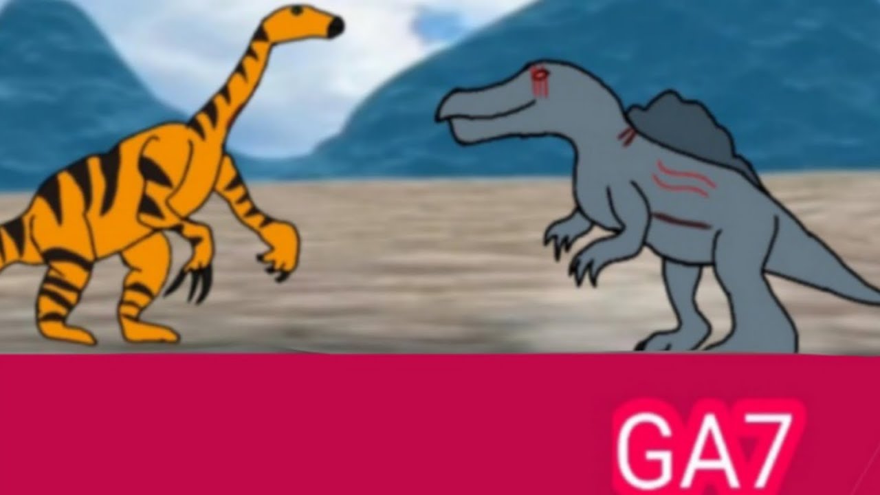 Dinosaurs battle S2 GA7 (FAN MADE)