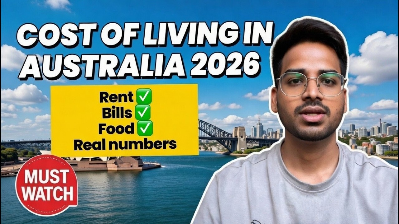 Real Cost of Living in Australia 2026 🇦🇺 | Rent, Food, Bills, Transport | Hindi