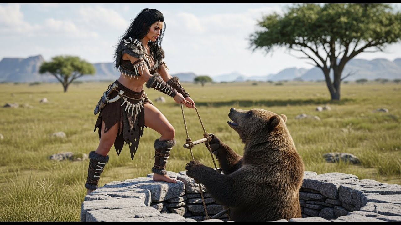 Historic Rescue: Life Million Years Ago | Prehistoric Humans Rescue a Bear and Earn Its Gratitude