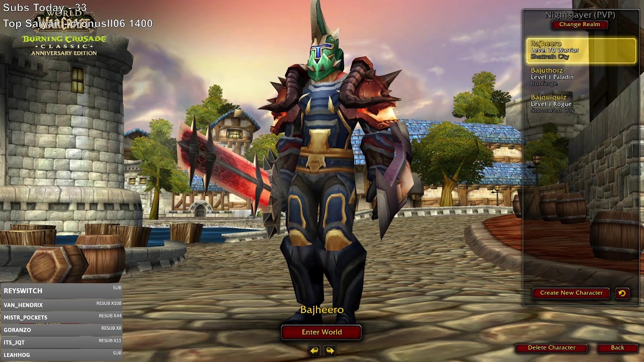 🔥TBC Lvl 70 Prot Warrior Karazahn Raid w/ Pikaboo🔥- World of Warcraft Classic