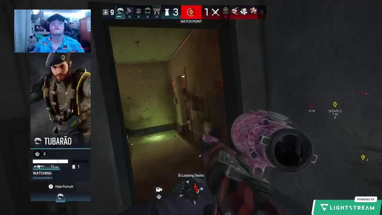 Rainbow 6 Siege, Unranked  (Go to Twitch I can’t see chat)