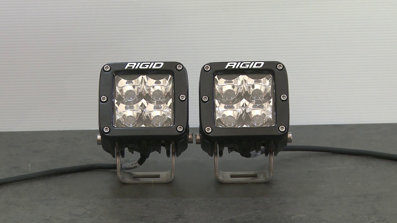 Rigid D Series Pro Spot Led Light - Dually LED light