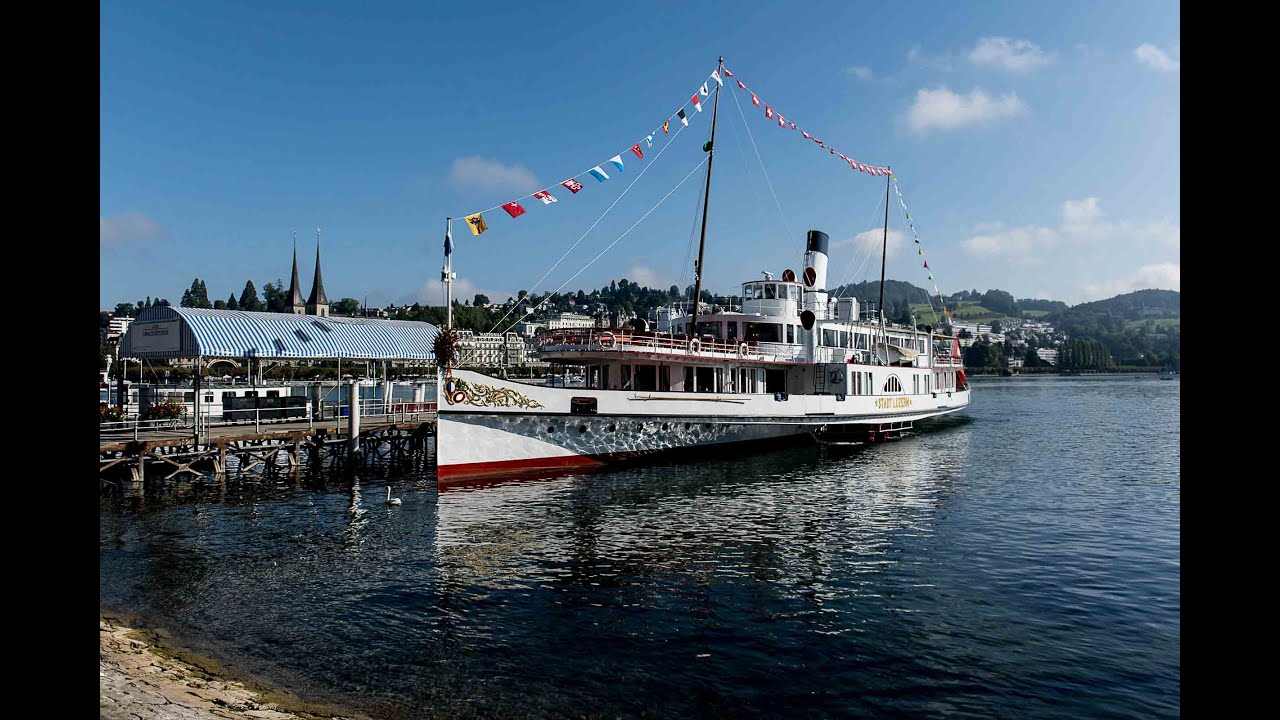 Unterwegs auf Dampfschiff Stadt Luzern an der Willkommensparade vom 11. September 2021