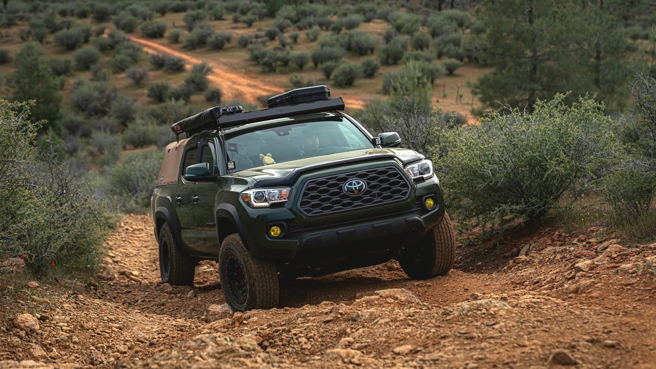 Taking my Stock Toyota Tacoma Trd Off-road OFF ROAD
