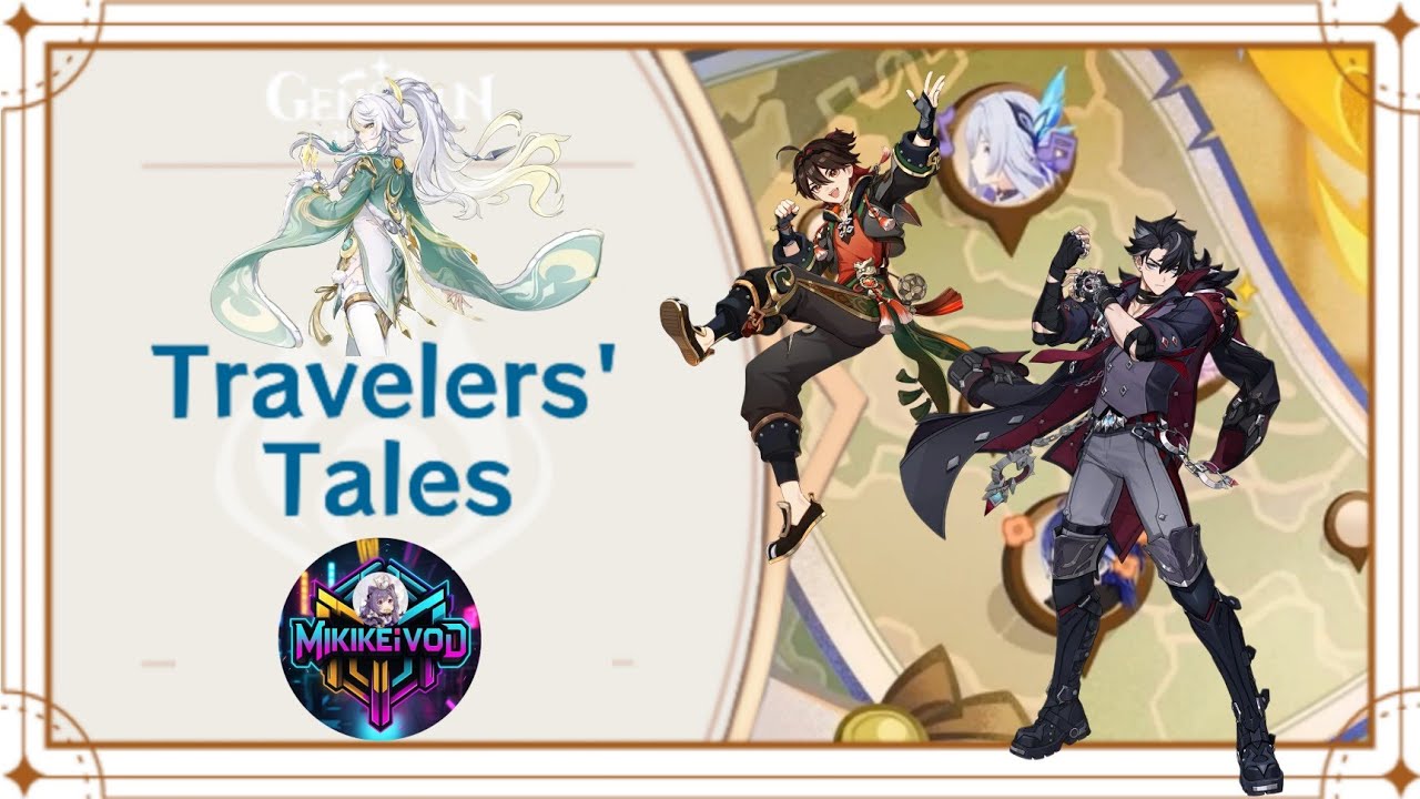 Travelers' Tales: Moongaze Chapter  Gaming,Zibai & wriothesley