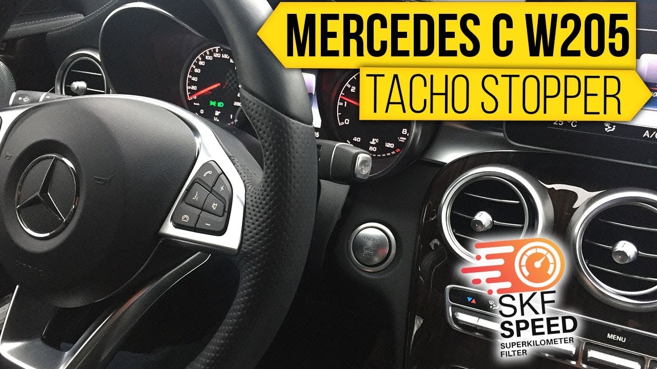 Stop KM Mercedes C Klasse W205 Tacho Stopper KM Filter