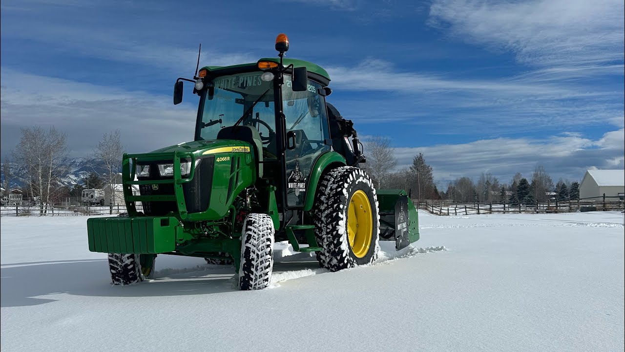 Removing loader arms on John Deere 4066R