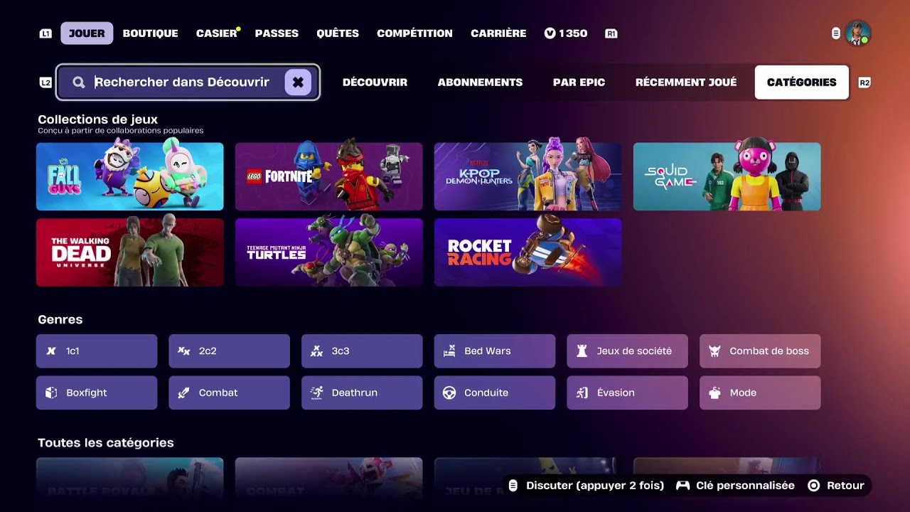Fortnite_ zéro construction classe UNREAL