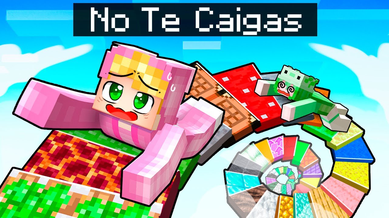 Minecraft, pero me convierto en un PARKOUR PRO