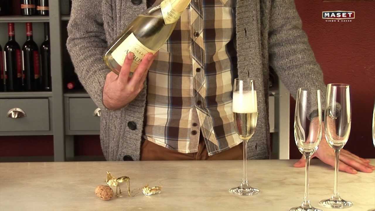 2 - Como abrir una botella de cava. El descorche.