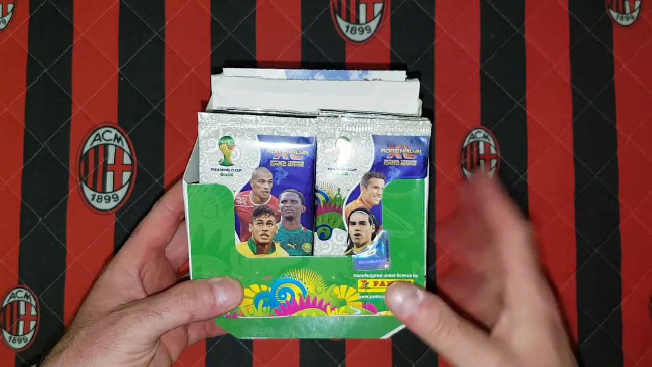 POWRÓT DO PRZESZŁOŚCI - HIT!!!  OTWIERAM BOXA Z WORLD CUP 2014 BRAZIL - CO WPADŁO???