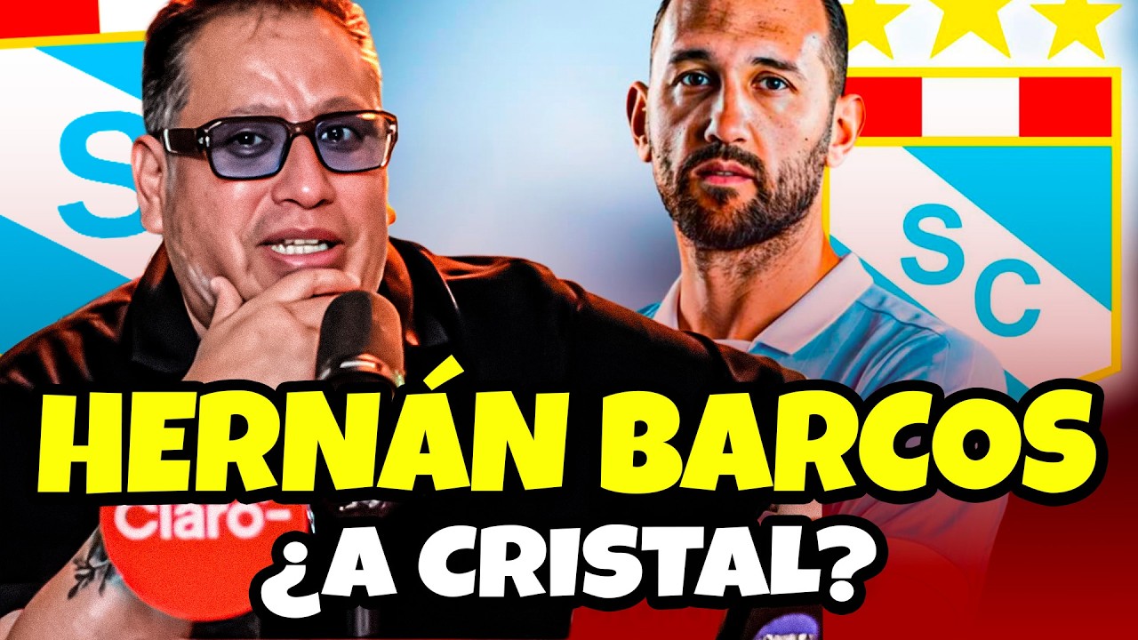 HERN&Aacute;N BARCOS NUEVO REFUERZO DE SPORTING CRISTAL APRA SALVAR LA BAJA