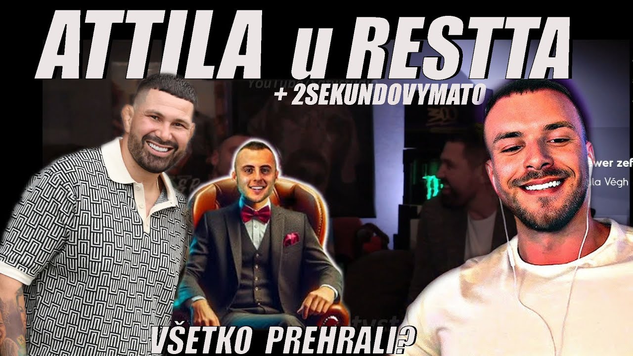 Restt a Attilla Vegh, 2Sekundovymato | čo prezradili a čo všetko prehrali?