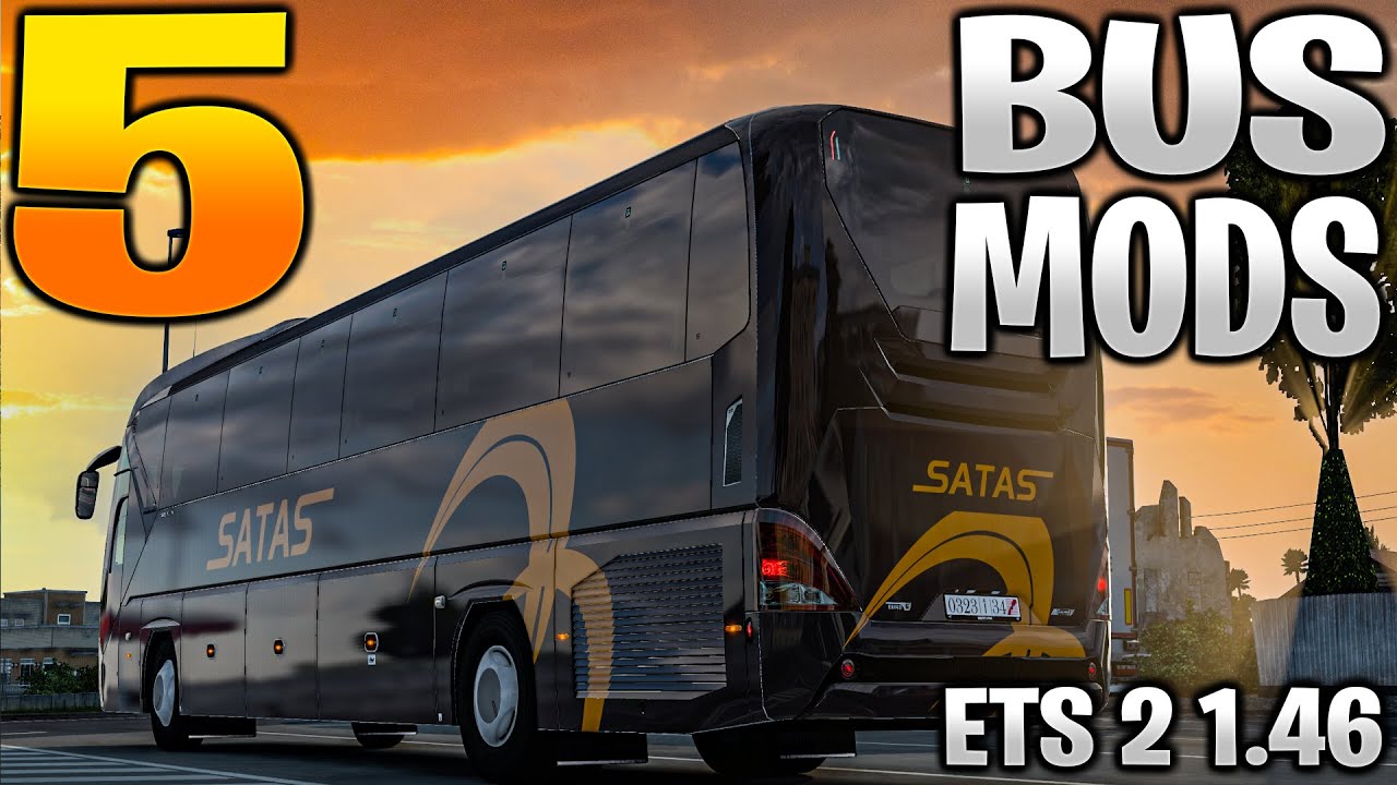 Top 5 COOL 2023 BUS MODS FOR ETS2 1.46 | ETS 2 Mods