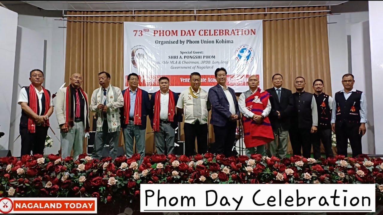 73rd Phom Day Celebrated in Kohima | A Day of Peace, Unity & Progress | Phom Union Kohima.