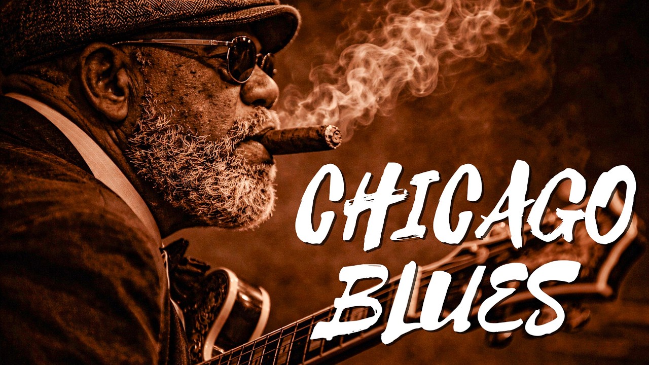 Vintage Chicago Blues With Vocals 🎤 Old School Blues Playlist for Night Drive & Deep Mood