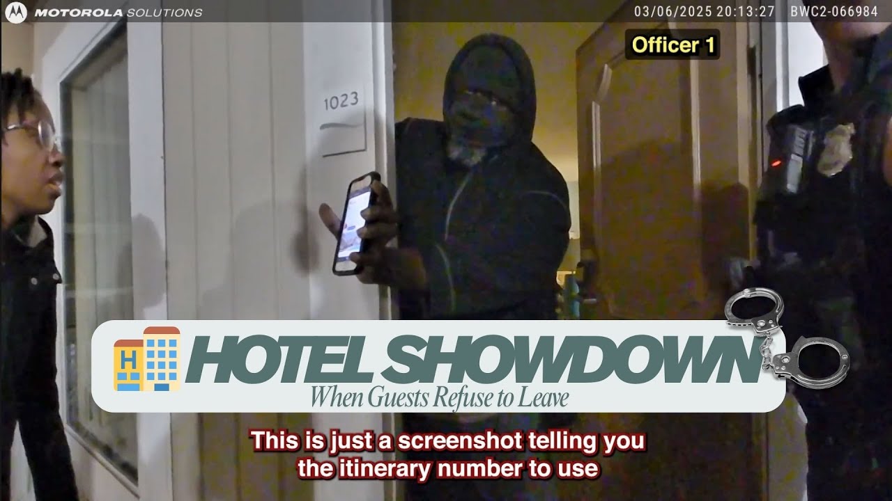🏨 “Hotel Showdown: When Guests Refuse to Leave”
