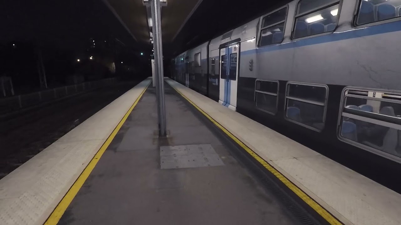Spot RER D Maisons-Alfort en soirée