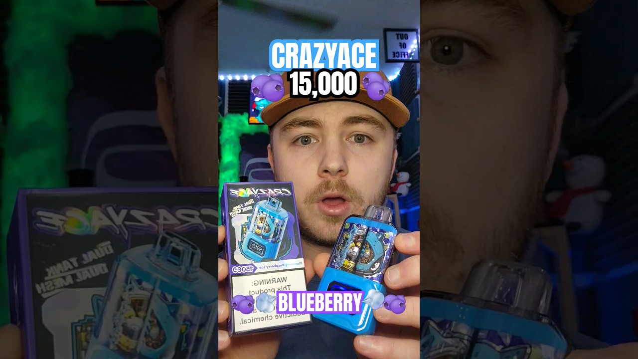 Vape Blueberry 🫐 CrazyAce 💨