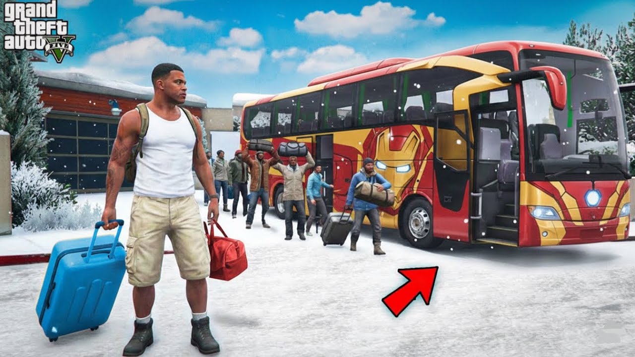 Iron Man Start Bus Business In Los Santos !