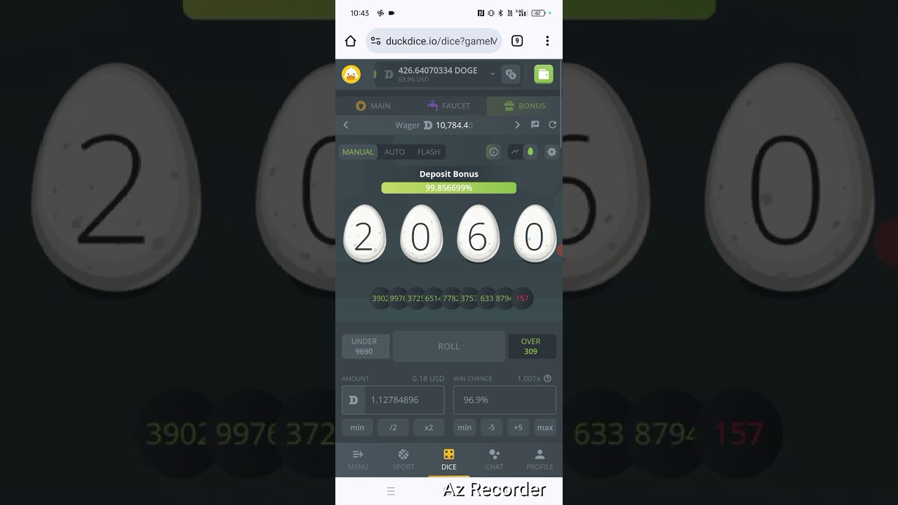 duck dice deposit bonus unlock