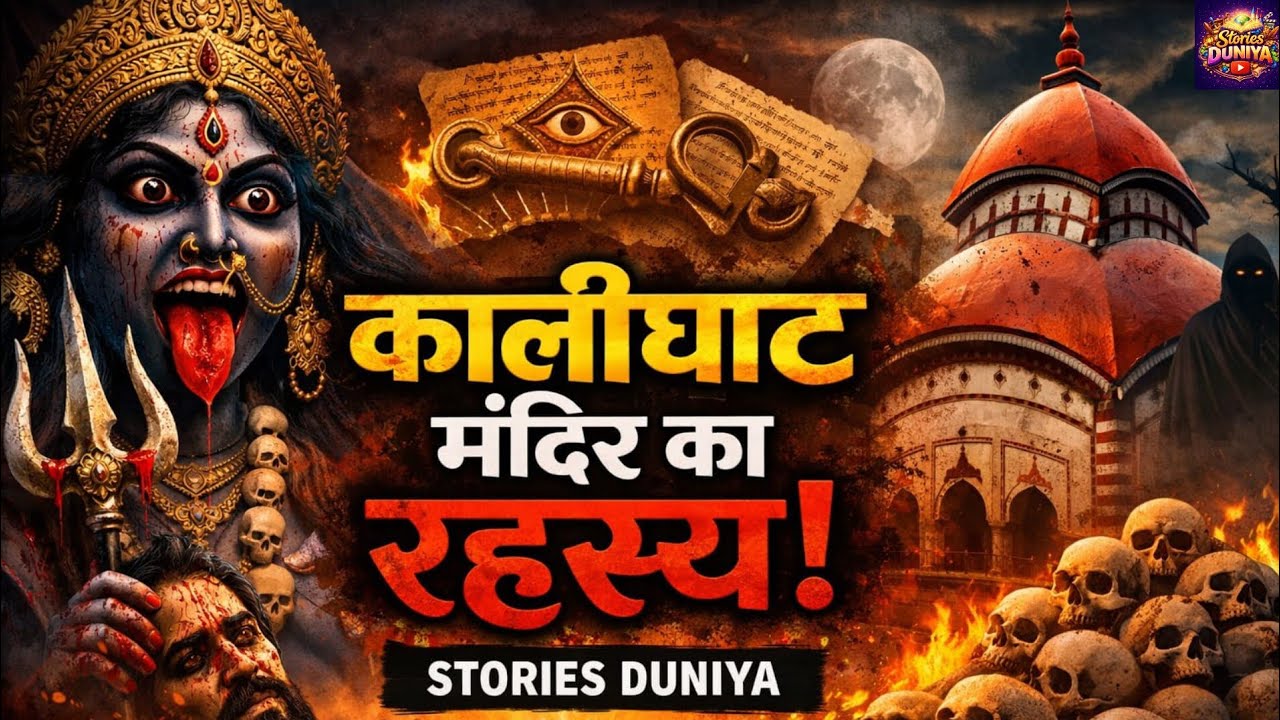 कालीघाट मंदिर का सबसे बड़ा रहस्य 😱 | क्या सच में यहां सुरक्षित हैं माता सती के चरण? | Stories Duniya
