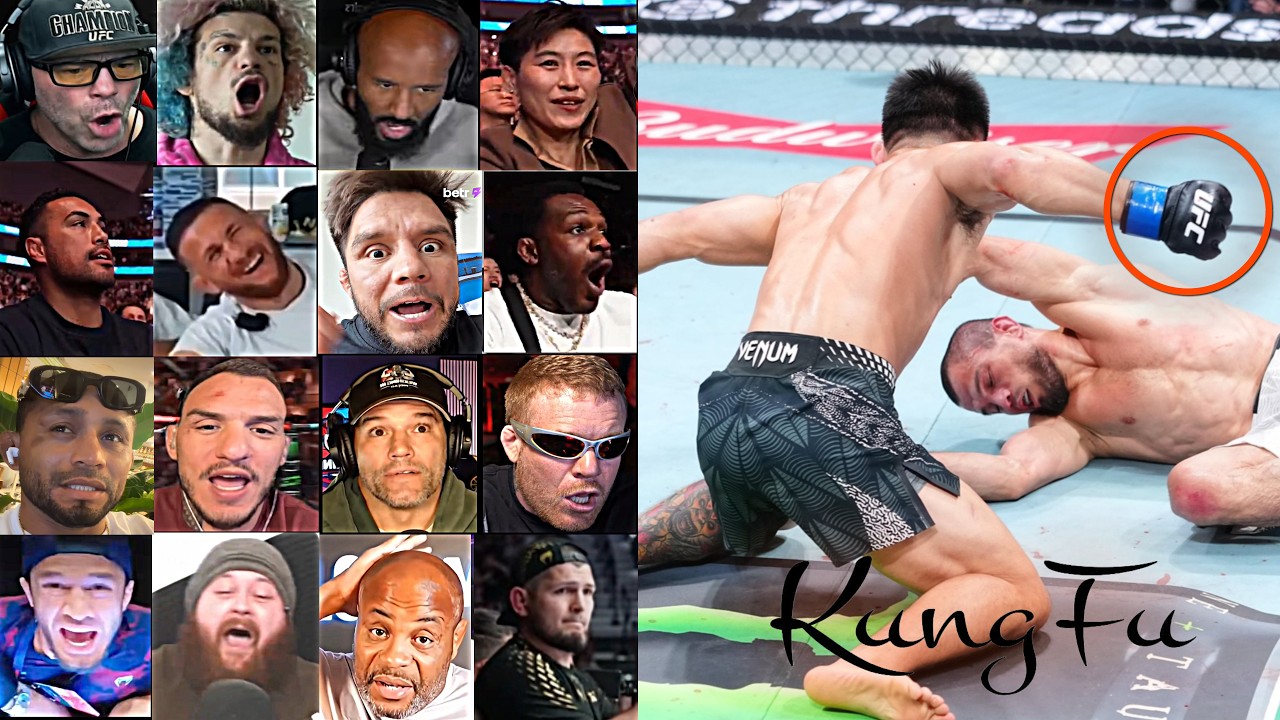 Fighters REACTIONS to Song Yadong KNOCKING OUT Umar Nurmagomedov in 1st Time 😱🥶