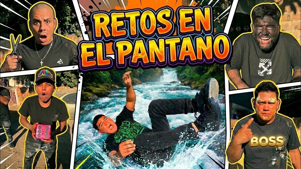 TERMINAMOS EN EL PANTANO por estos retos 😱 Soy el Walter perdió todas sus cosas  🤣