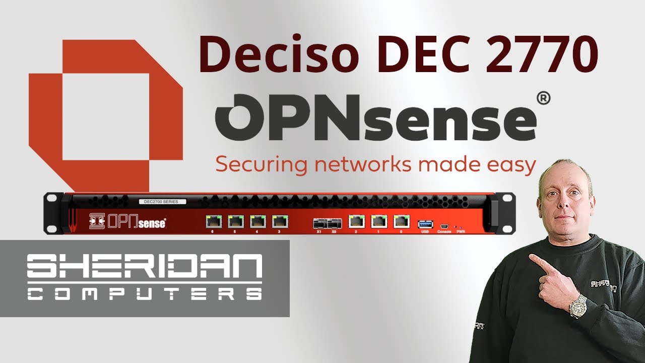 Deciso DEC2770 &ndash; Official OPNsense Hardware Unboxing, Setup