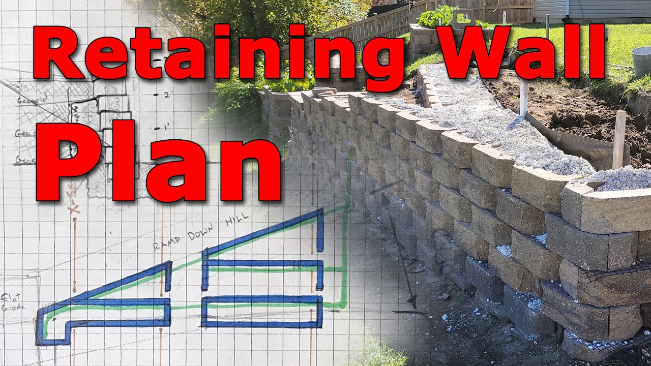 Retaining Wall DIY EP.1 - Create a Plan