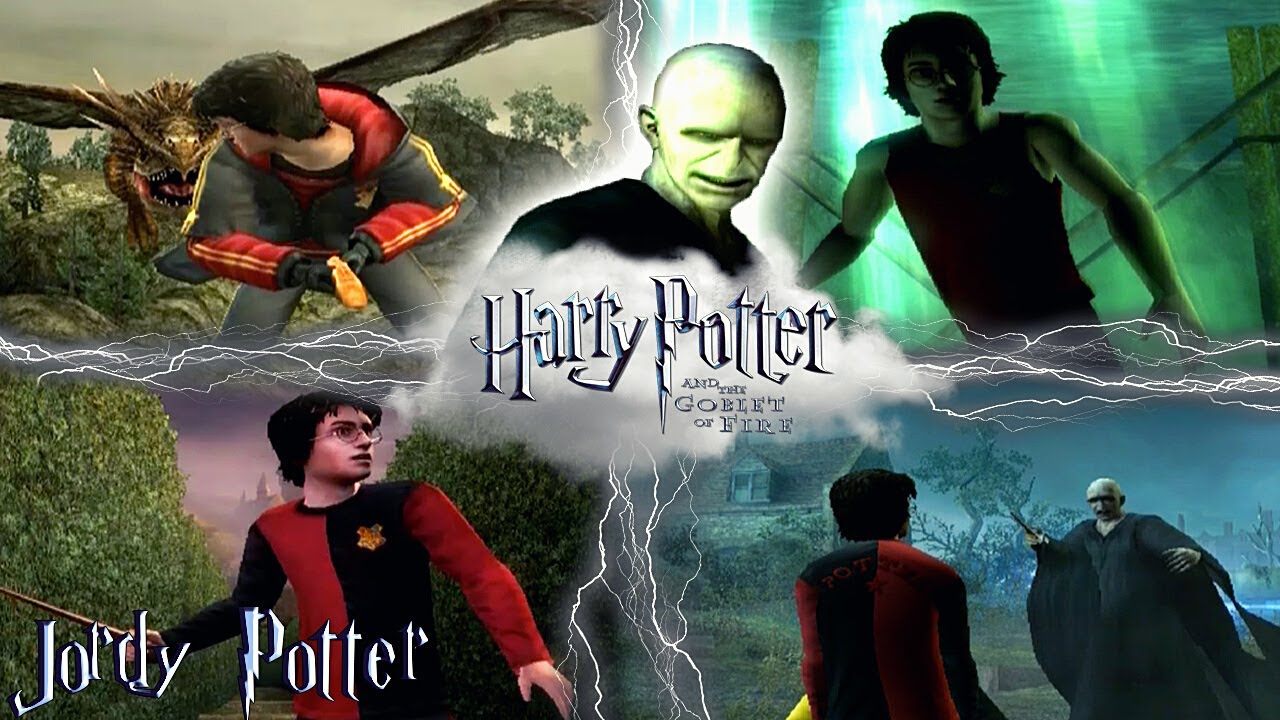 Harry Potter and the Goblet of Fire (PS2, XBOX, GCN) ALL TRIWIZARD TOURNAMENT TASKS & VOLDEMORT DUEL