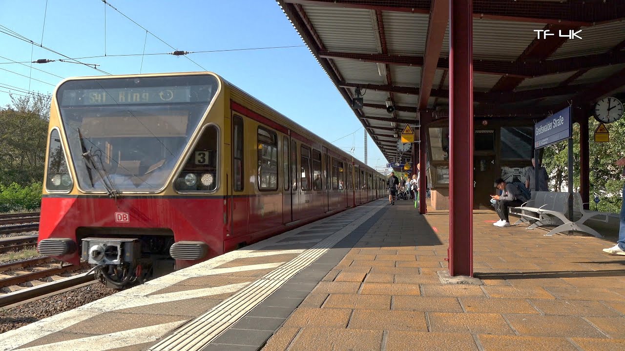 S-Bahn Berlin - Greifswalder Stra&szlig;e #train  #railway